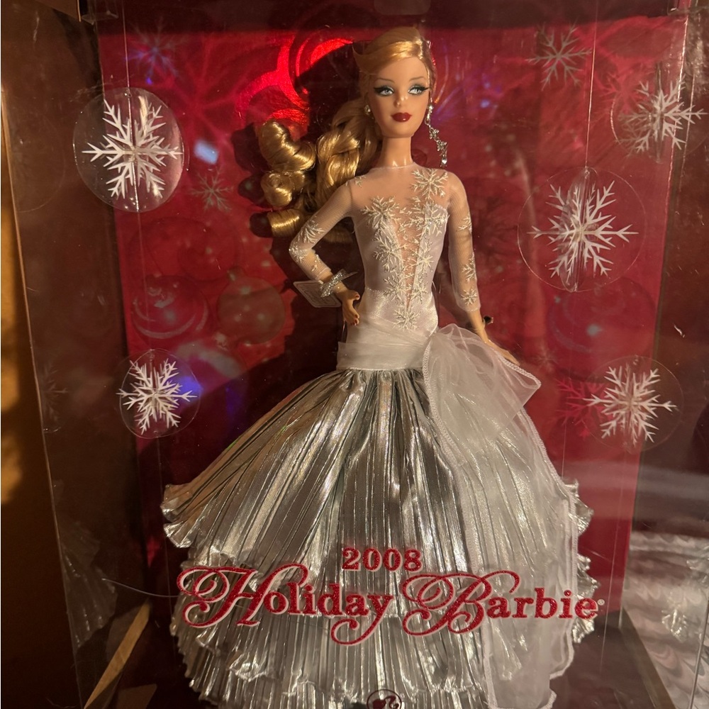2008 holiday Christmas Barbie Holiday Doll